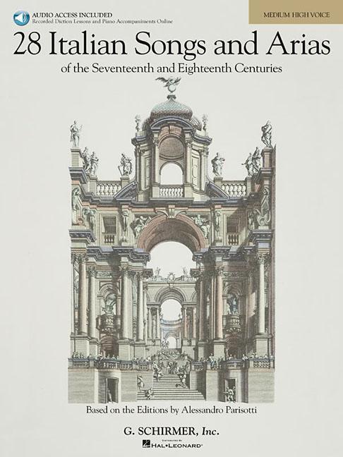 Cover: 9780634082955 | 28 Italian Songs & Arias of the 17th & 18th Centuries - Medium High...