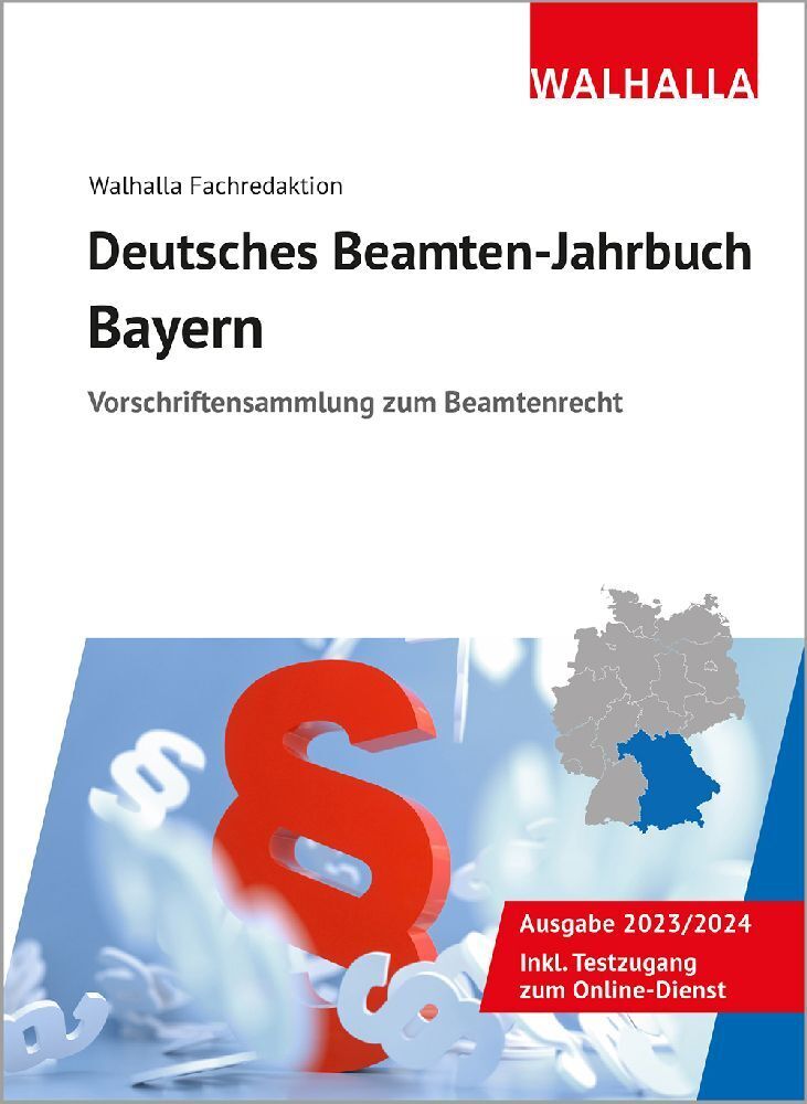 Cover: 9783802911590 | Deutsches Beamten-Jahrbuch Bayern 2023 | Walhalla Fachredaktion | Buch