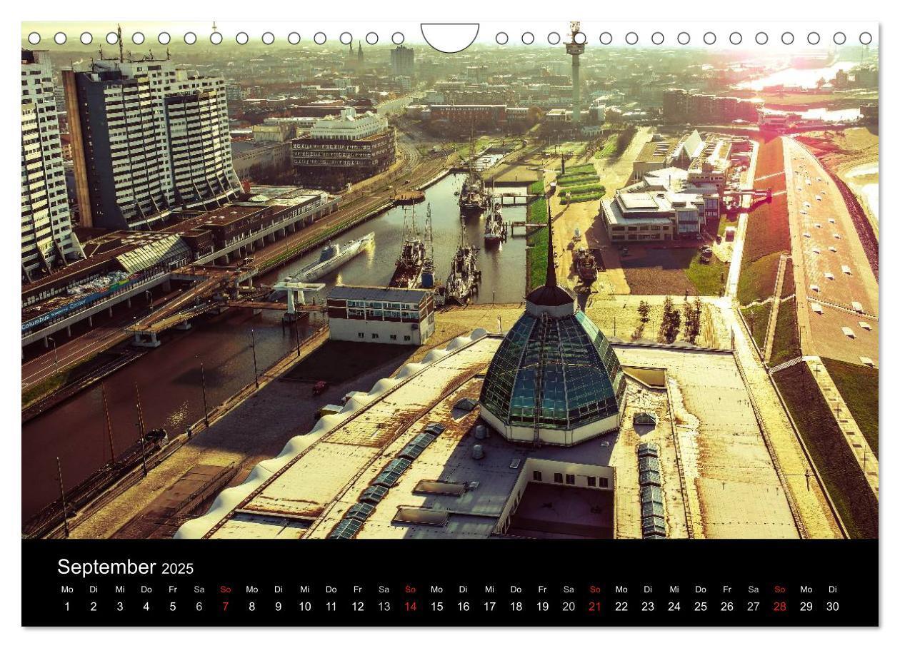 Bild: 9783435675166 | Bremerhaven - Blickpunkte (Wandkalender 2025 DIN A4 quer), CALVENDO...