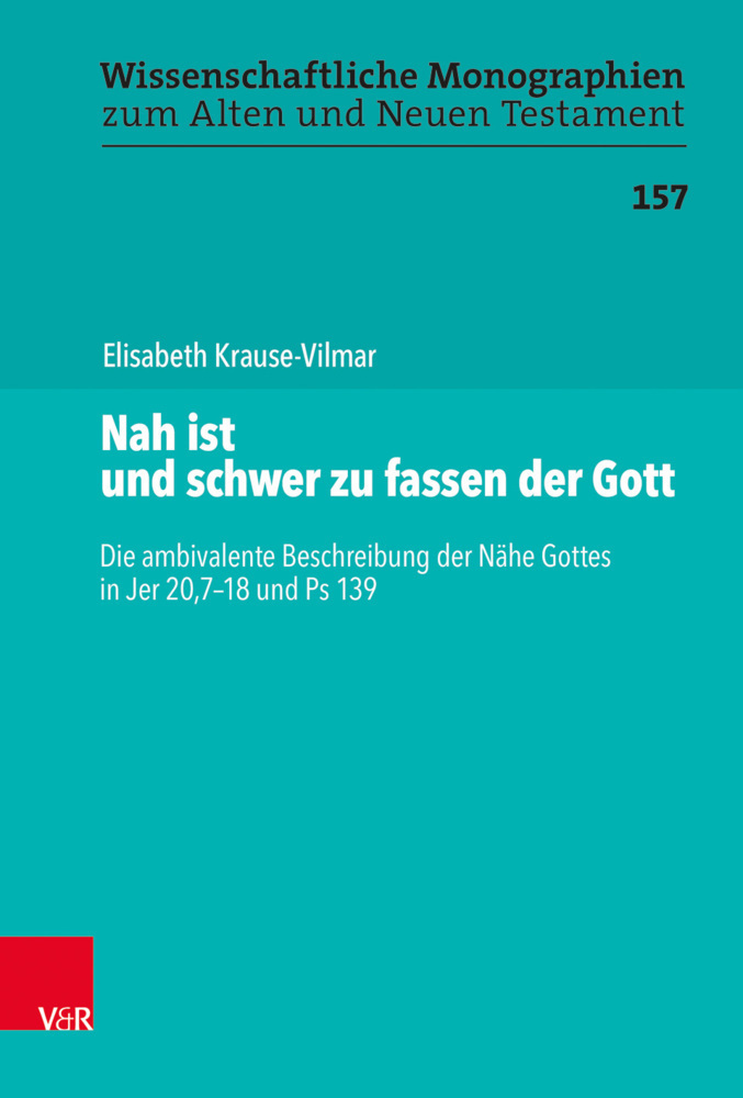 Cover: 9783788734152 | Nah ist und schwer zu fassen der Gott | Elisabeth Krause-Vilmar | Buch