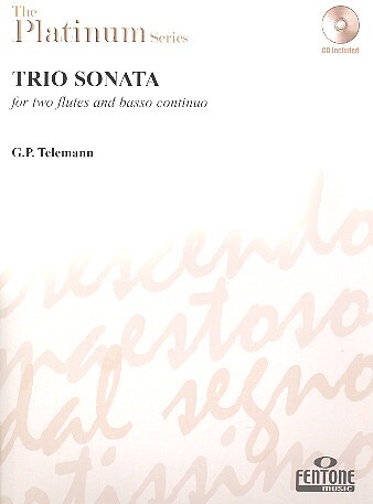 Cover: 9790230008907 | Trio Sonata For Two Flutes And Continuo | Georg Philipp Telemann