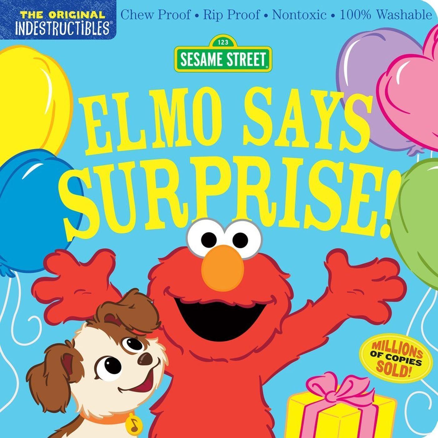 Cover: 9781523519750 | Indestructibles: Sesame Street: Elmo Says Surprise! | Sesame Street