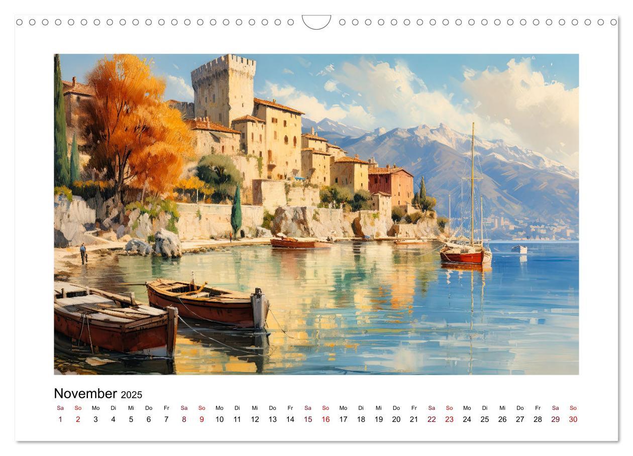 Bild: 9783383864582 | Lieblingssee (Wandkalender 2025 DIN A3 quer), CALVENDO Monatskalender