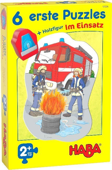 Cover: 4010168248455 | HABA 6 erste Puzzles - Im Einsatz (Kinderpuzzle) | Spiel | Deutsch