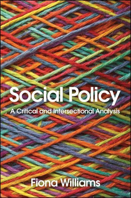 Cover: 9781509540396 | Social Policy | A Critical and Intersectional Analysis | Williams