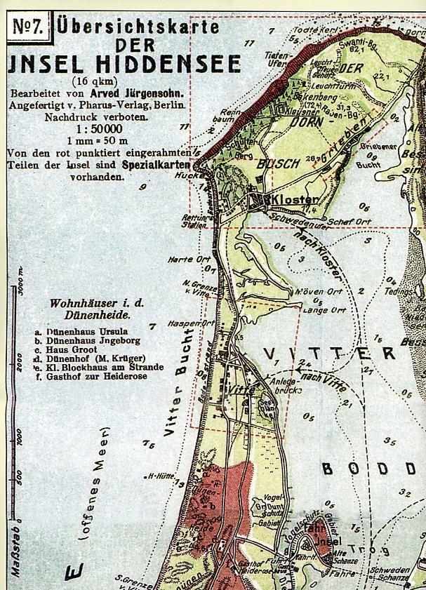 Bild: 9783935621359 | Hiddensee in zwei Jahrhunderten 1 : 25 000 | Lutz Gebhardt | gefalzt