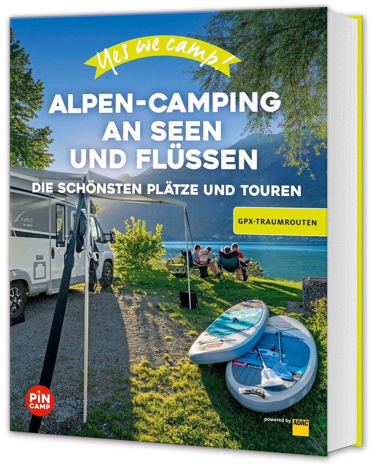 Cover: 9783986450120 | Yes we camp! Alpen-Camping an Seen und Flüssen | Marc Roger Reichel