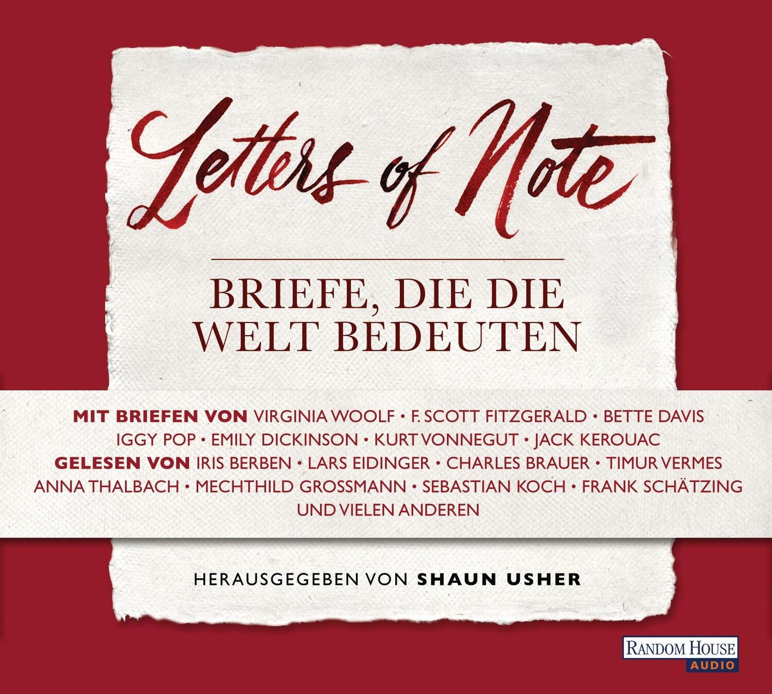 Cover: 9783837129397 | Letters of Note - Briefe, die die Welt bedeuten | Audio-CD | Deutsch