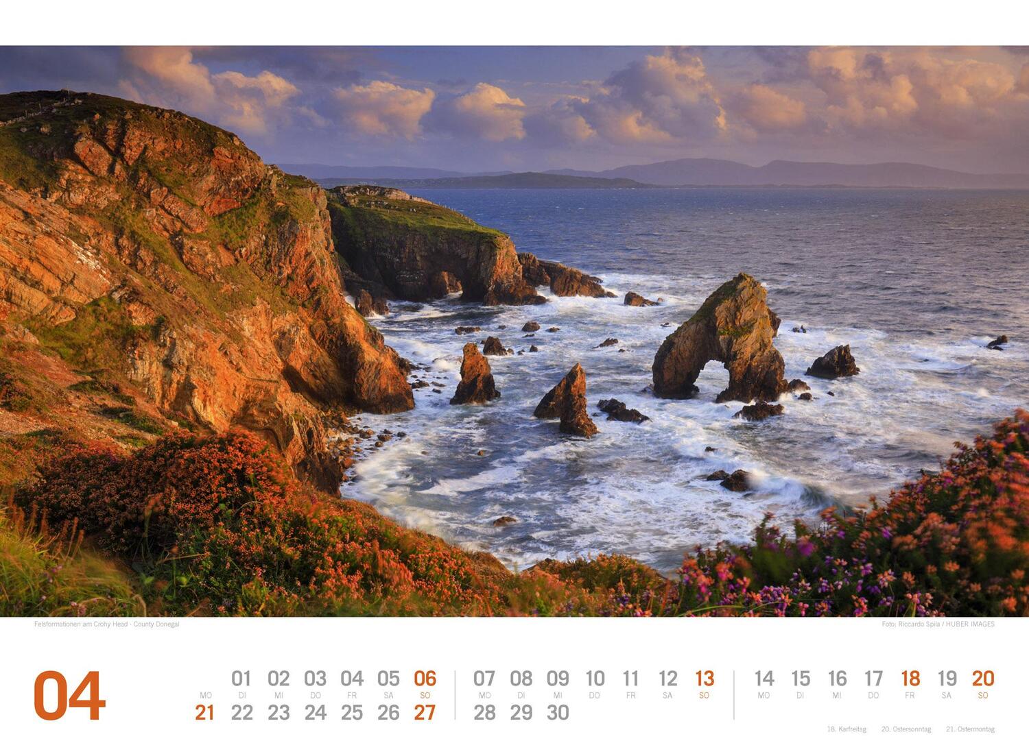 Bild: 9783838435169 | Irland - von Dublin bis nach Kerry - ReiseLust Kalender 2025 | 14 S.
