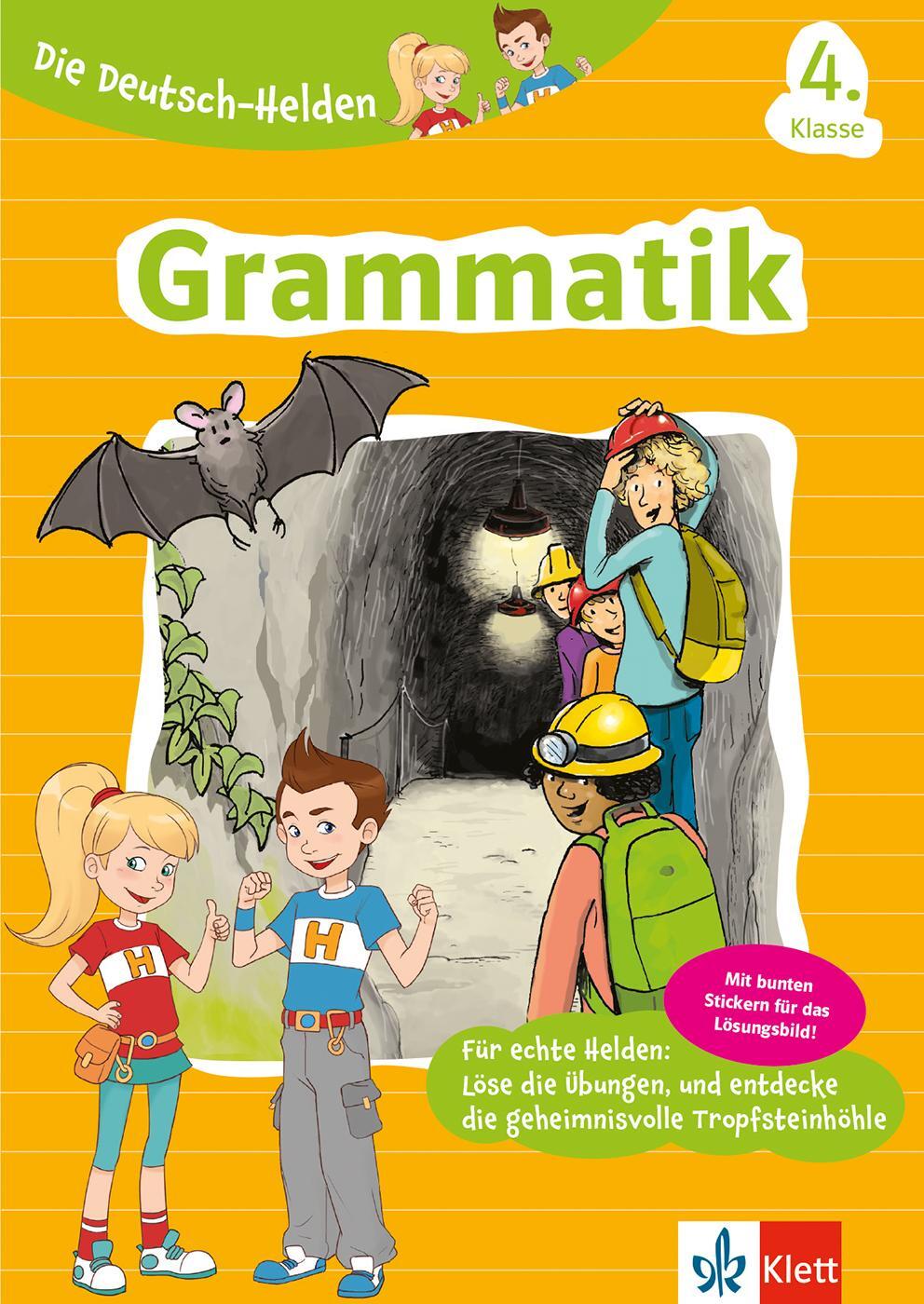Cover: 9783129495421 | Die Deutsch-Helden Grammatik 4. Klasse. Deutsch in der Grundschule