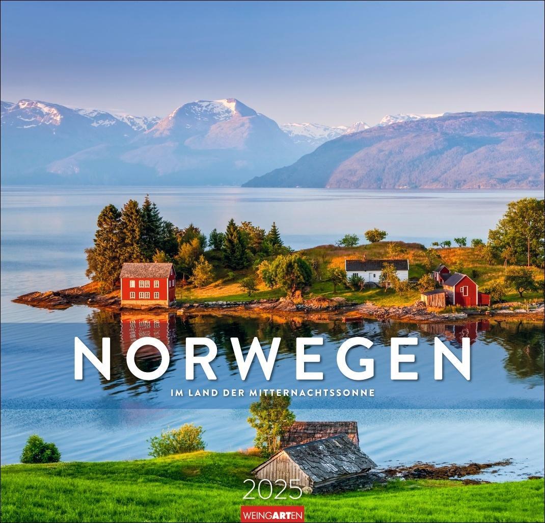 Cover: 9783839900956 | Norwegen Kalender 2025 - Im Land der Mitternachtssonne | Kalender