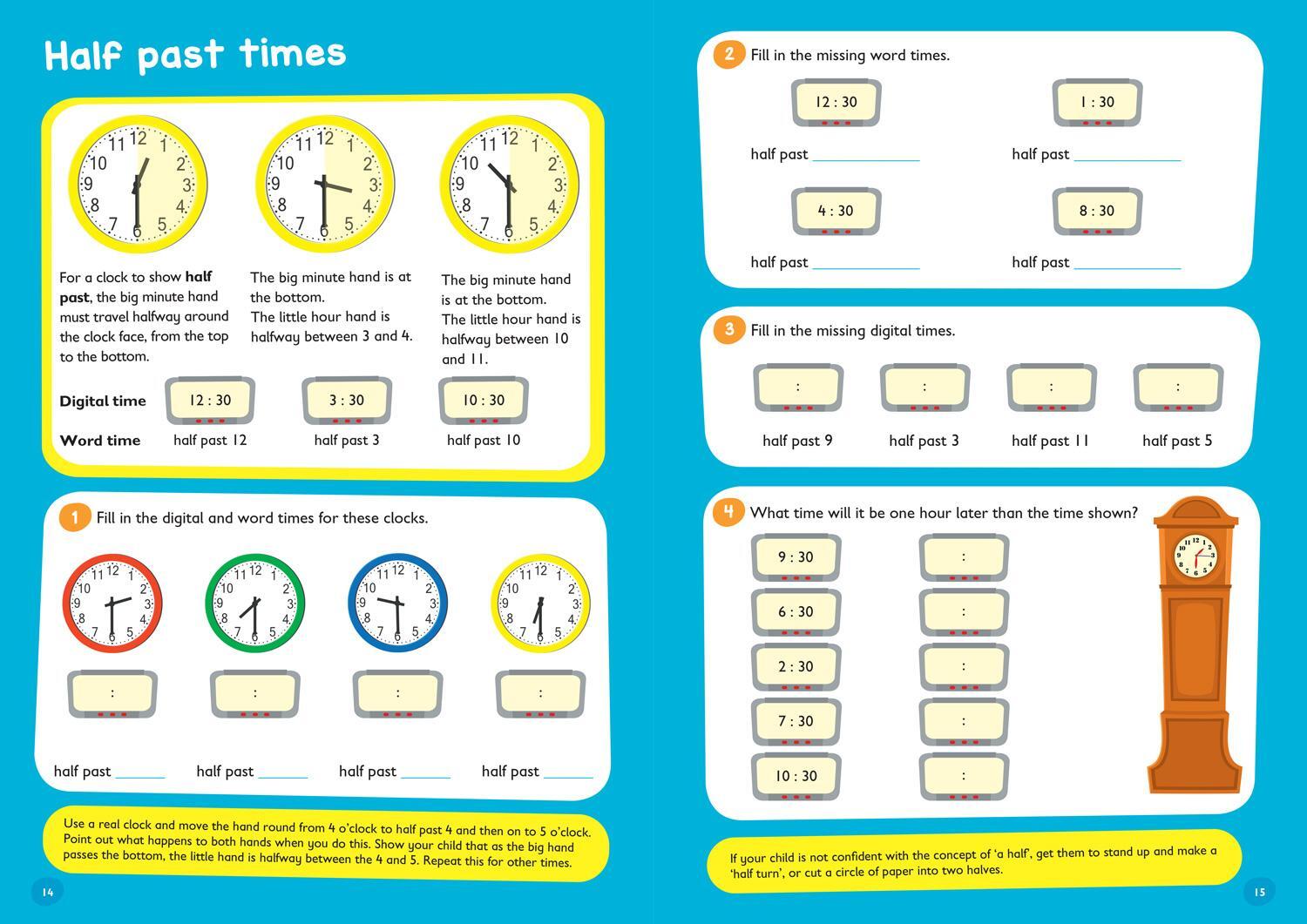 Bild: 9780008134372 | Telling the Time Ages 5-7 | Ideal for Home Learning | Learning | Buch