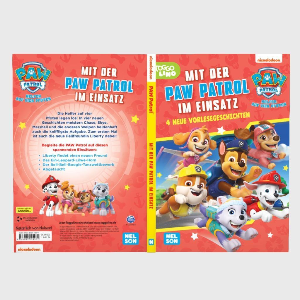 Bild: 9783845124971 | PAW Patrol Geschichtenbuch: Mit der PAW Patrol im Einsatz | Buch