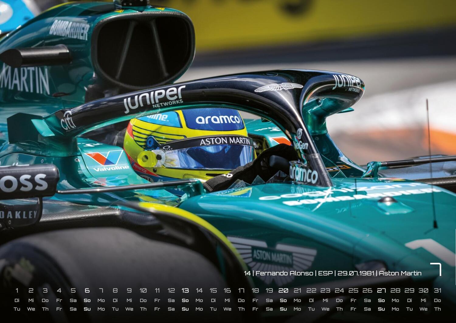 Bild: 9783986733964 | Formel 1 - Grand Prix - 2025 - F1 Kalender DIN A2 | GP-Fever. de