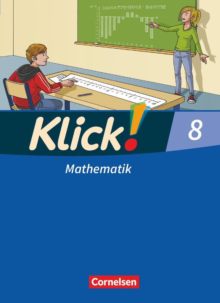 Cover: 9783060805624 | Klick! Mathematik 8. Schuljahr. Schülerbuch Mittel-/Oberstufe -...