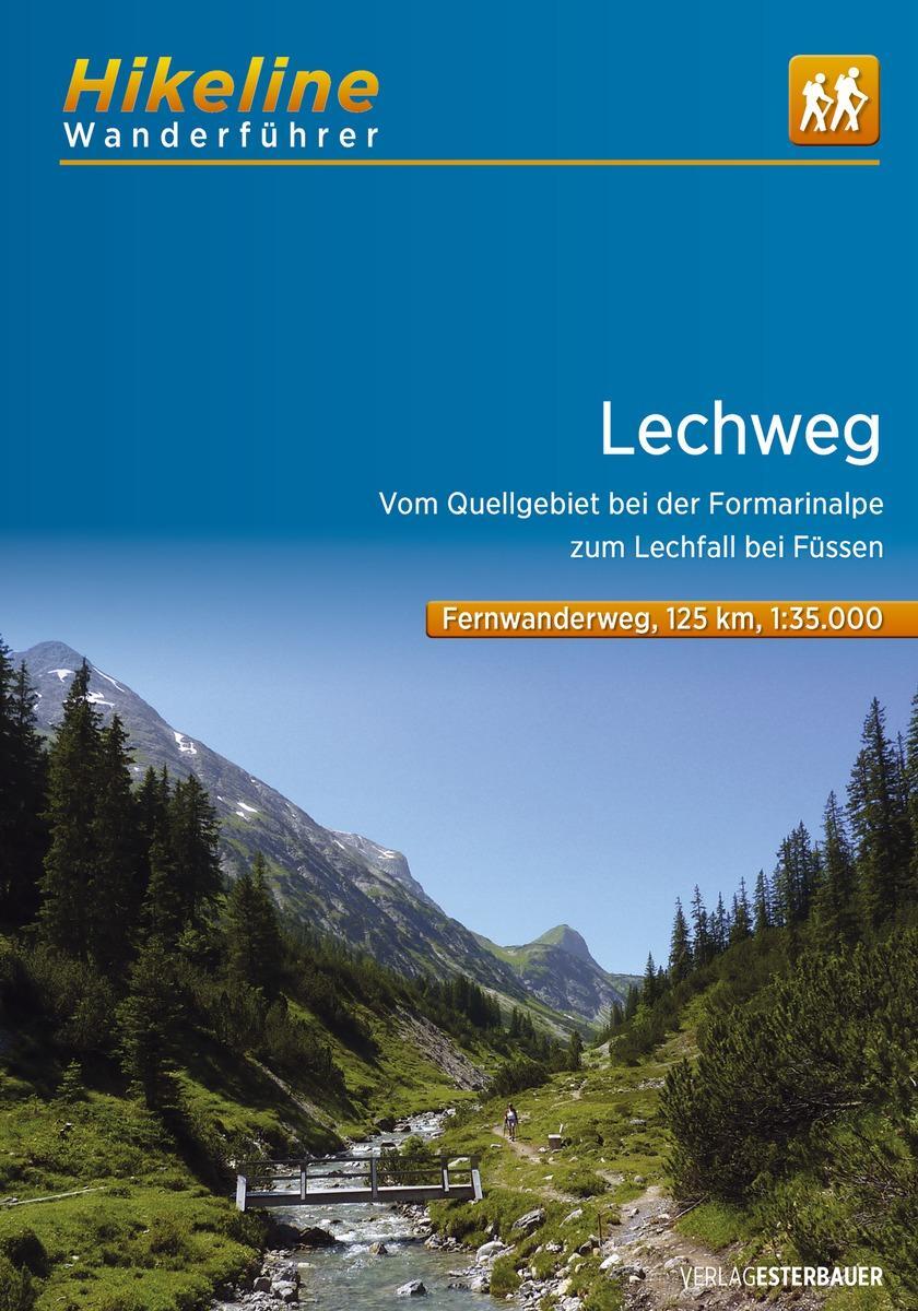 Cover: 9783850007429 | Wanderführer Lechweg | Esterbauer Verlag | Taschenbuch | Deutsch