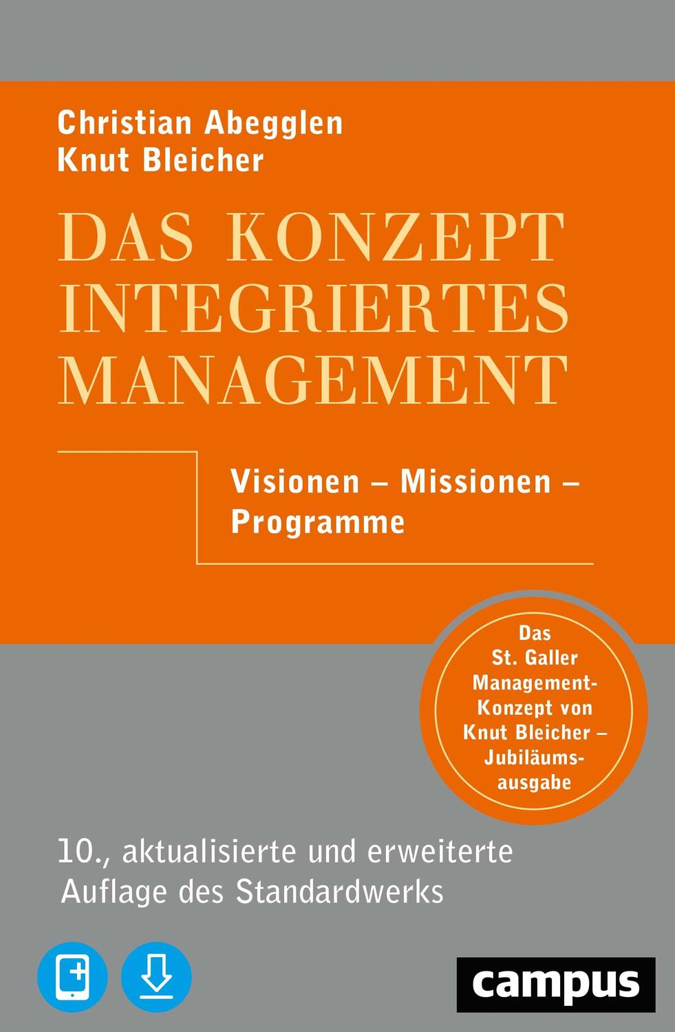 Cover: 9783593511719 | Das Konzept Integriertes Management | Christian Abegglen (u. a.)