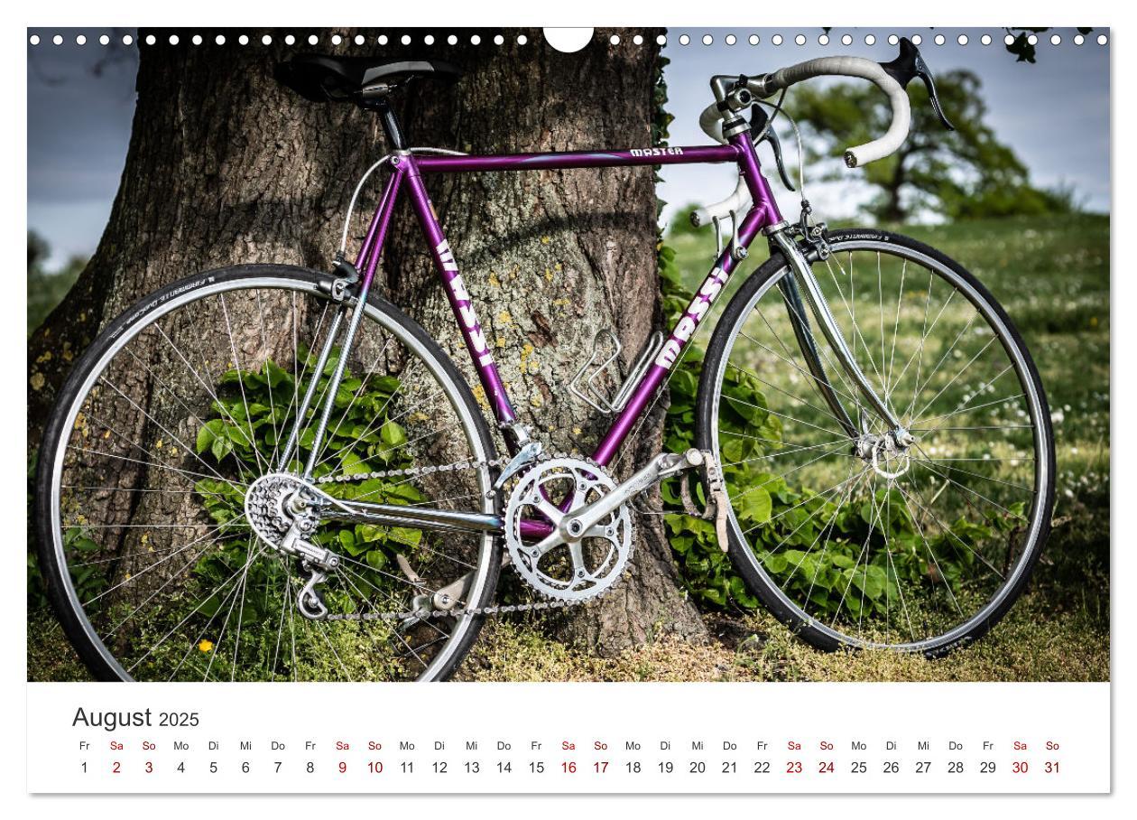 Bild: 9783435098408 | Stahlrenner - Rennrad-Klassiker aus Europa (Wandkalender 2025 DIN...