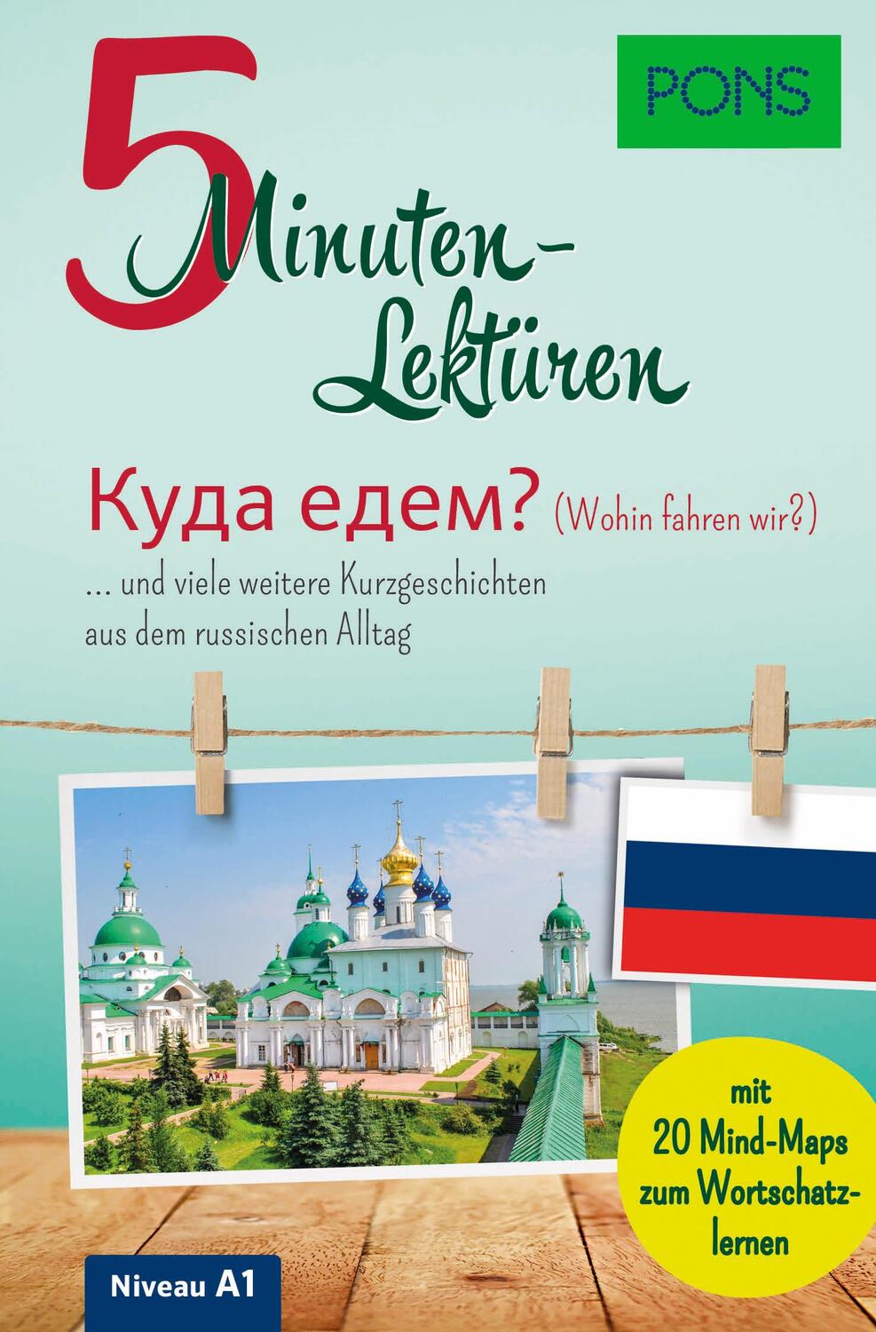 Cover: 9783125623583 | PONS 5-Minuten-Lektüren Russisch - Wohin fahren wir? | Taschenbuch