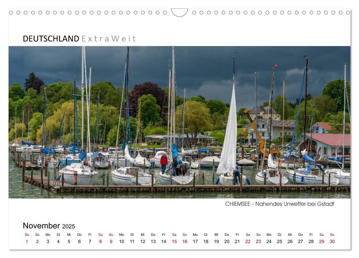 Bild: 9783383796982 | Weißblaue Impressionen vom Chiemsee (Wandkalender 2025 DIN A3...