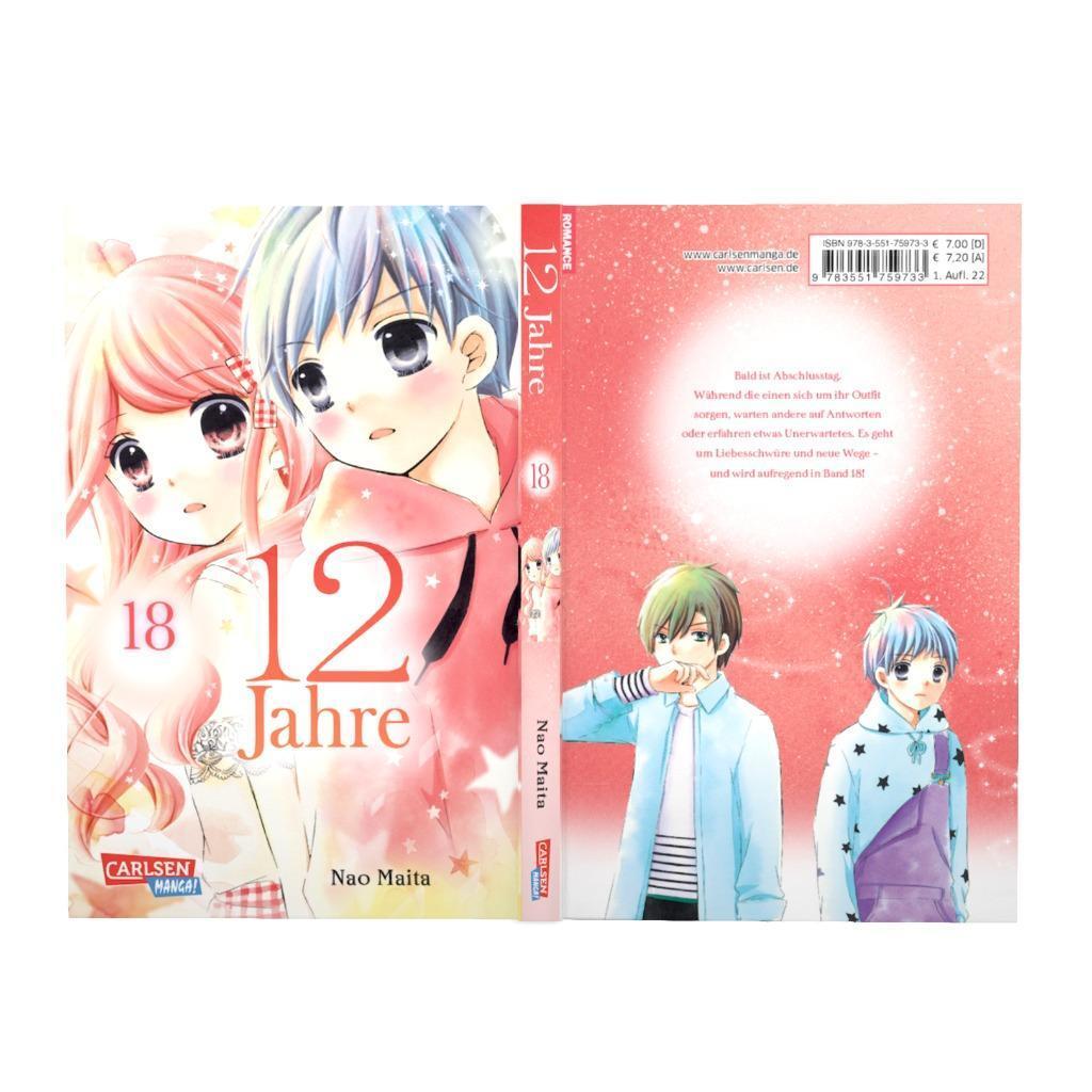 Bild: 9783551759733 | 12 Jahre 18 | Süße Manga-Liebesgeschichte für Mädchen ab 10 Jahren