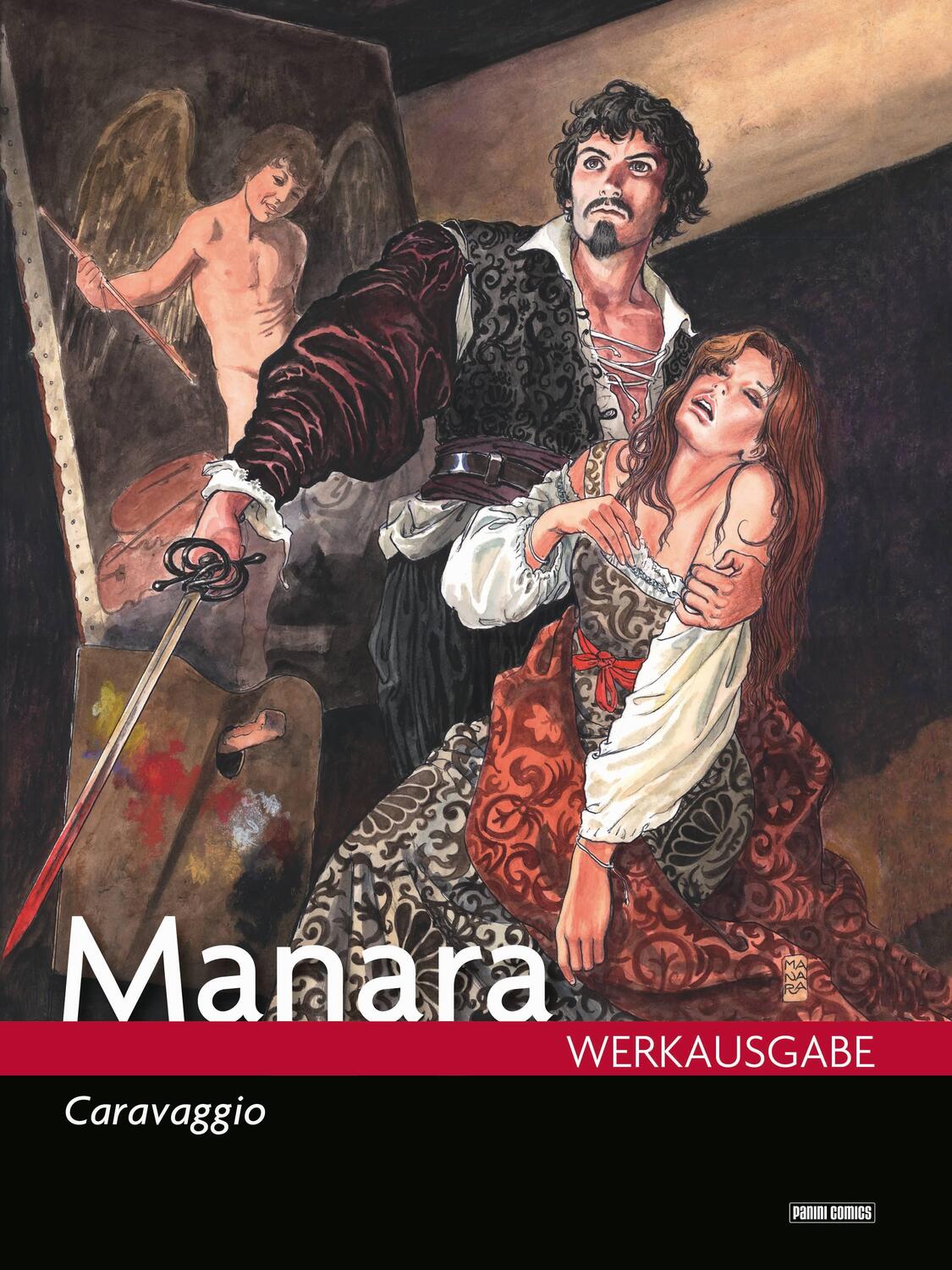 Cover: 9783741620737 | Milo Manara Werkausgabe | Bd. 18: Caravaggio | Milo Manara | Buch