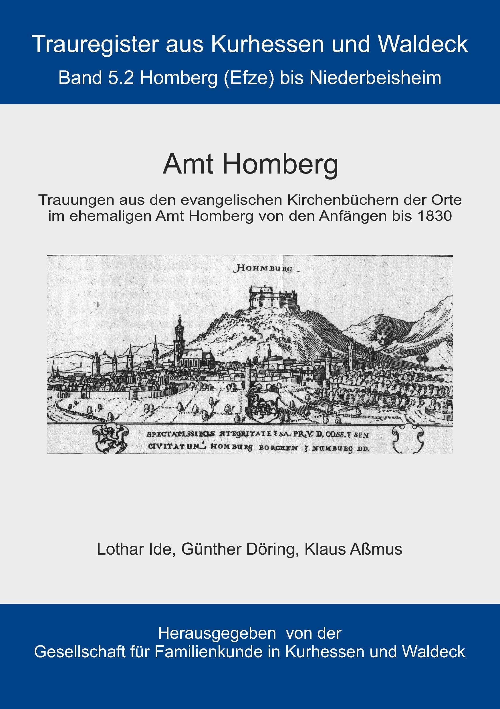 Cover: 9783734771156 | Amt Homberg | Band 5.2 Homberg (Efze) bis Niederbeisheim | Ide (u. a.)