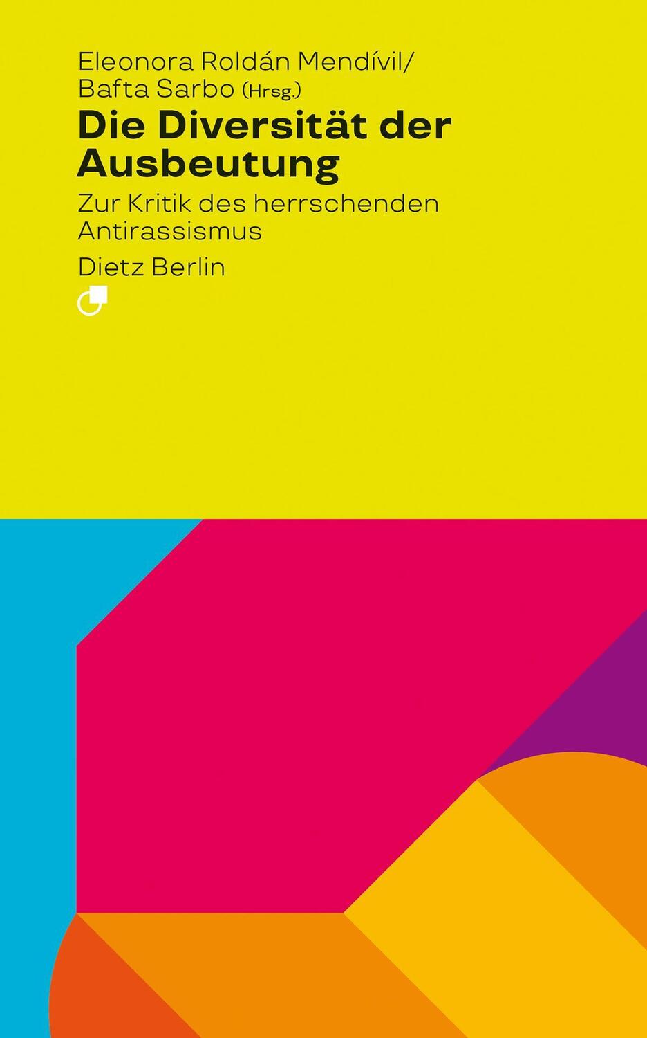 Cover: 9783320023973 | Die Diversität der Ausbeutung | Eleonora Roldán Mendívil (u. a.)