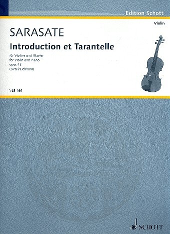 Cover: 9790001189583 | Introduction et Tarantelle op. 43 | Pablo de Sarasate | Buch | 2013
