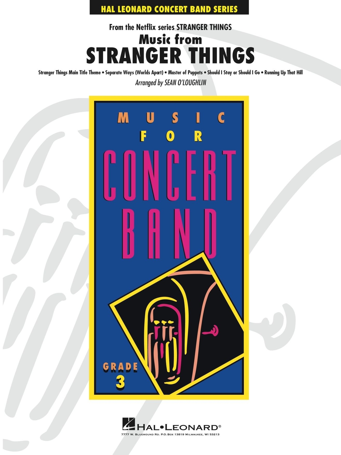 Cover: 196288105077 | Music from Stranger Things | Young Concert Band | Partitur + Stimmen