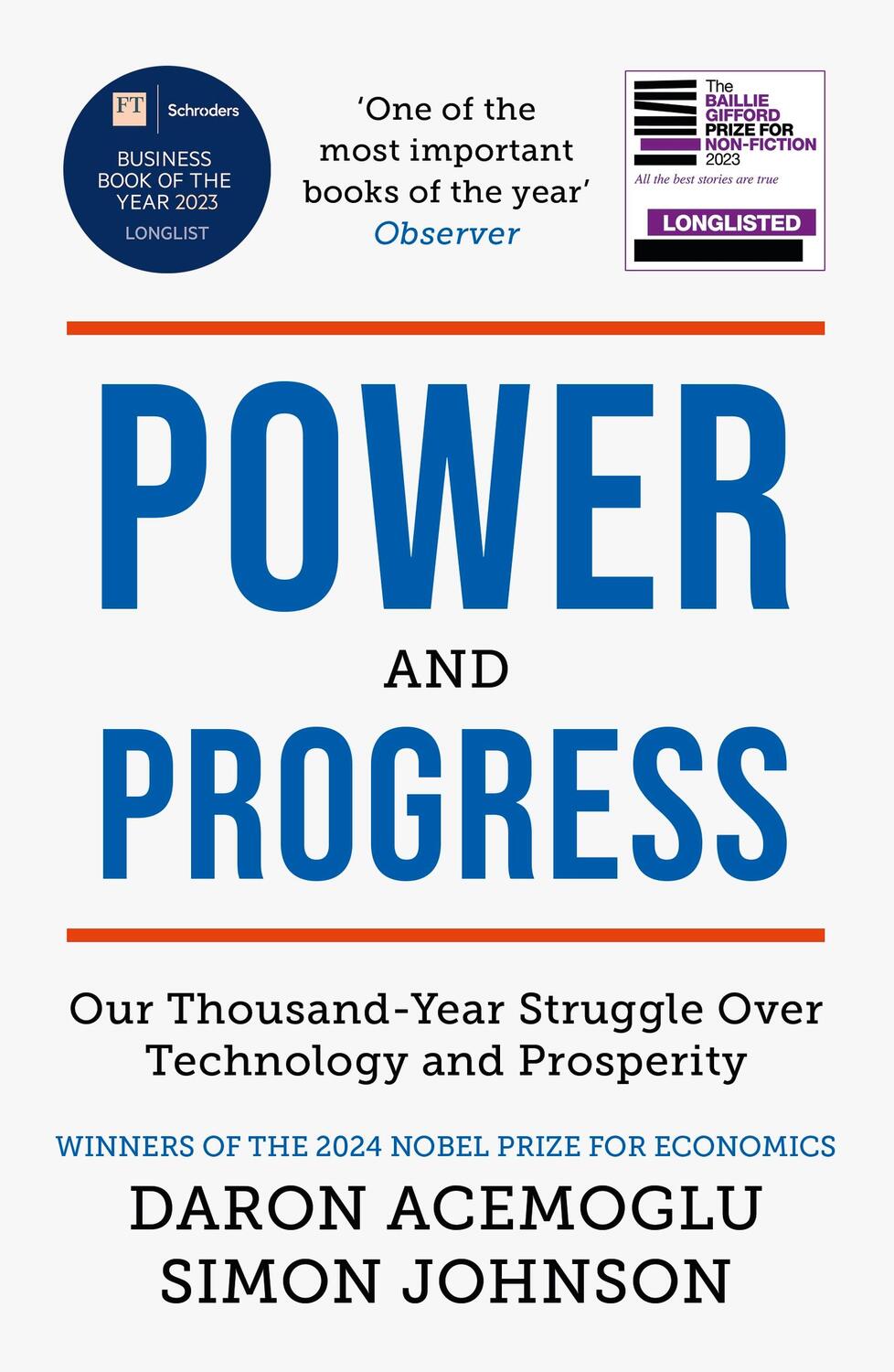 Cover: 9781399804479 | Power and Progress | Simon Johnson (u. a.) | Taschenbuch | 546 S.