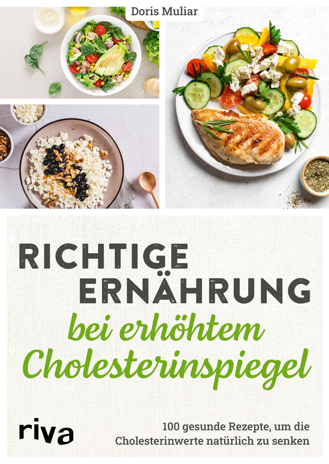 Cover: 9783742326713 | Richtige Ernährung bei erhöhtem Cholesterinspiegel | Doris Muliar