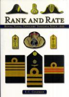 Cover: 9781847971388 | Rank and Rate | Royal Naval Officers' Insignia Since 1856 | Coleman