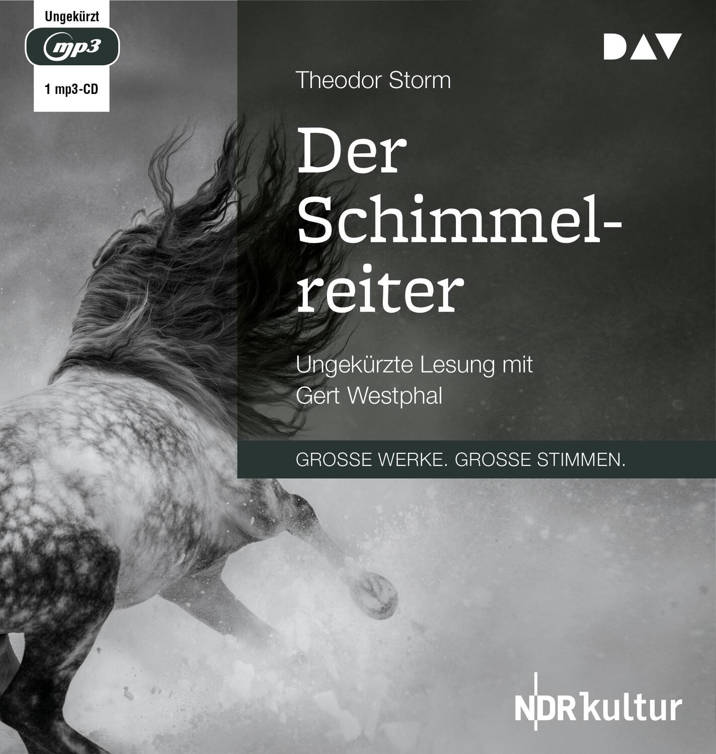 Cover: 9783742415332 | Der Schimmelreiter | Ungekürzte Lesung mit Gert Westphal (1 mp3-CD)