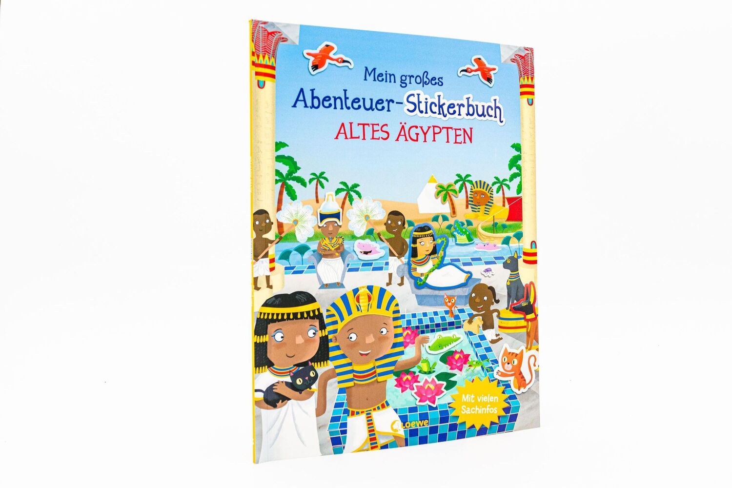 Bild: 9783743212695 | Mein großes Abenteuer-Stickerbuch - Altes Ägypten | Joshua George