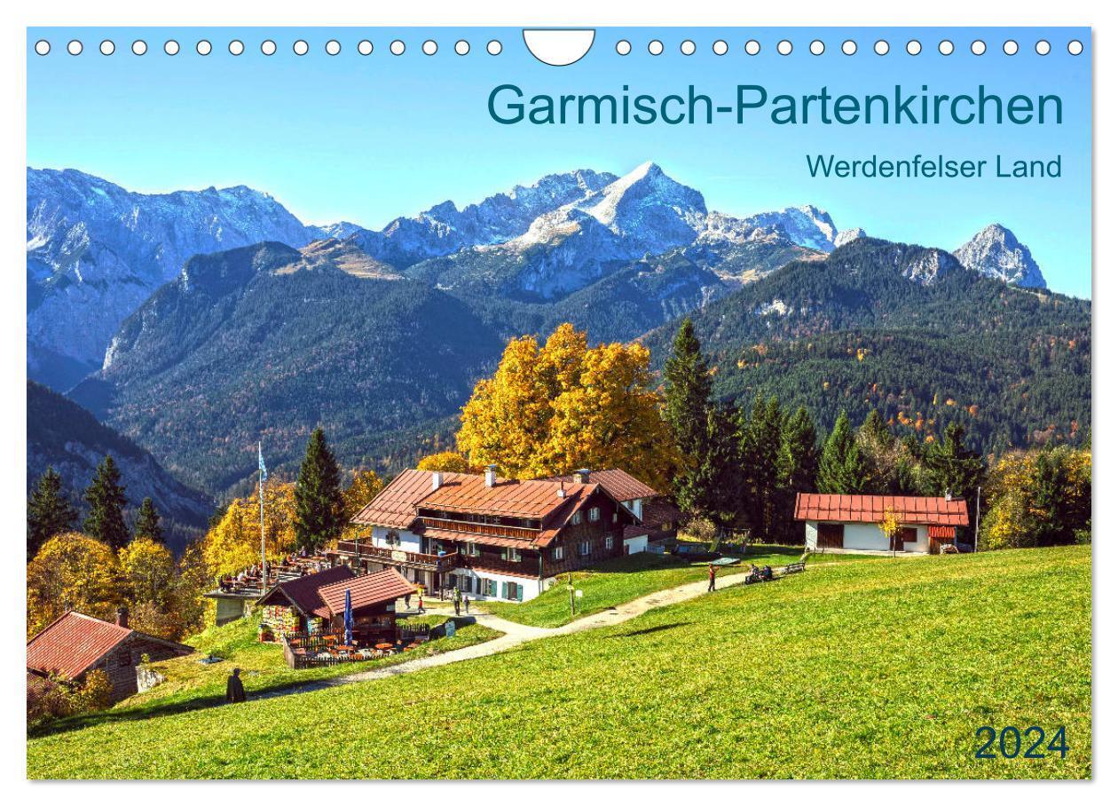 Cover: 9783675680852 | Garmisch-Partenkirchen Werdenfelser Land (Wandkalender 2024 DIN A4...