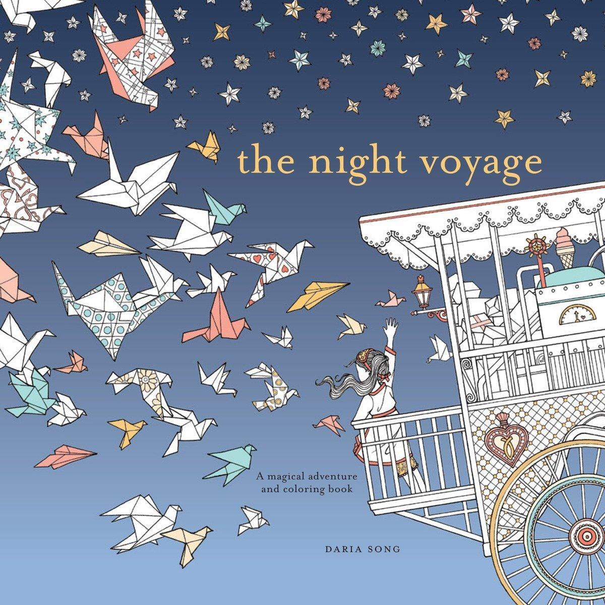 Cover: 9780399579042 | The Night Voyage: A Magical Adventure and Coloring Book | Daria Song