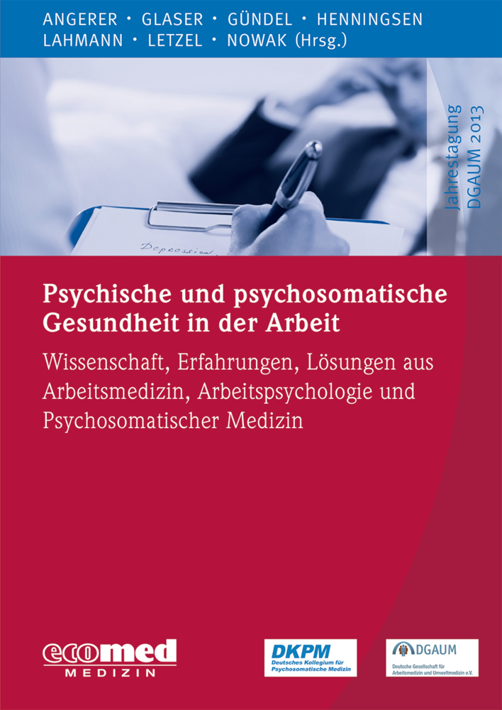 Cover: 9783609100210 | Psychische und psychosomatische Gesundheit in der Arbeit | Taschenbuch