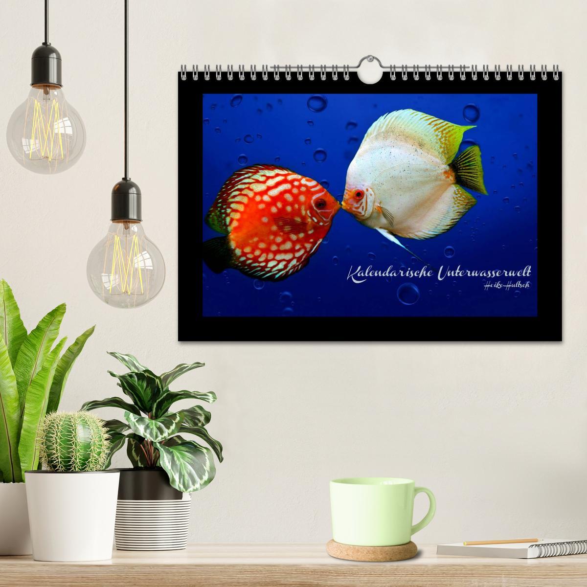 Bild: 9783435824151 | Kalendarische Unterwasserwelt (Wandkalender 2025 DIN A4 quer),...