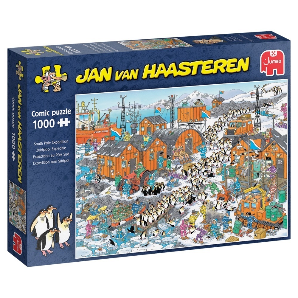 Cover: 8710126200384 | Jan van Haasteren - Südpol-Expedition (Puzzle) | Jan van Haasteren