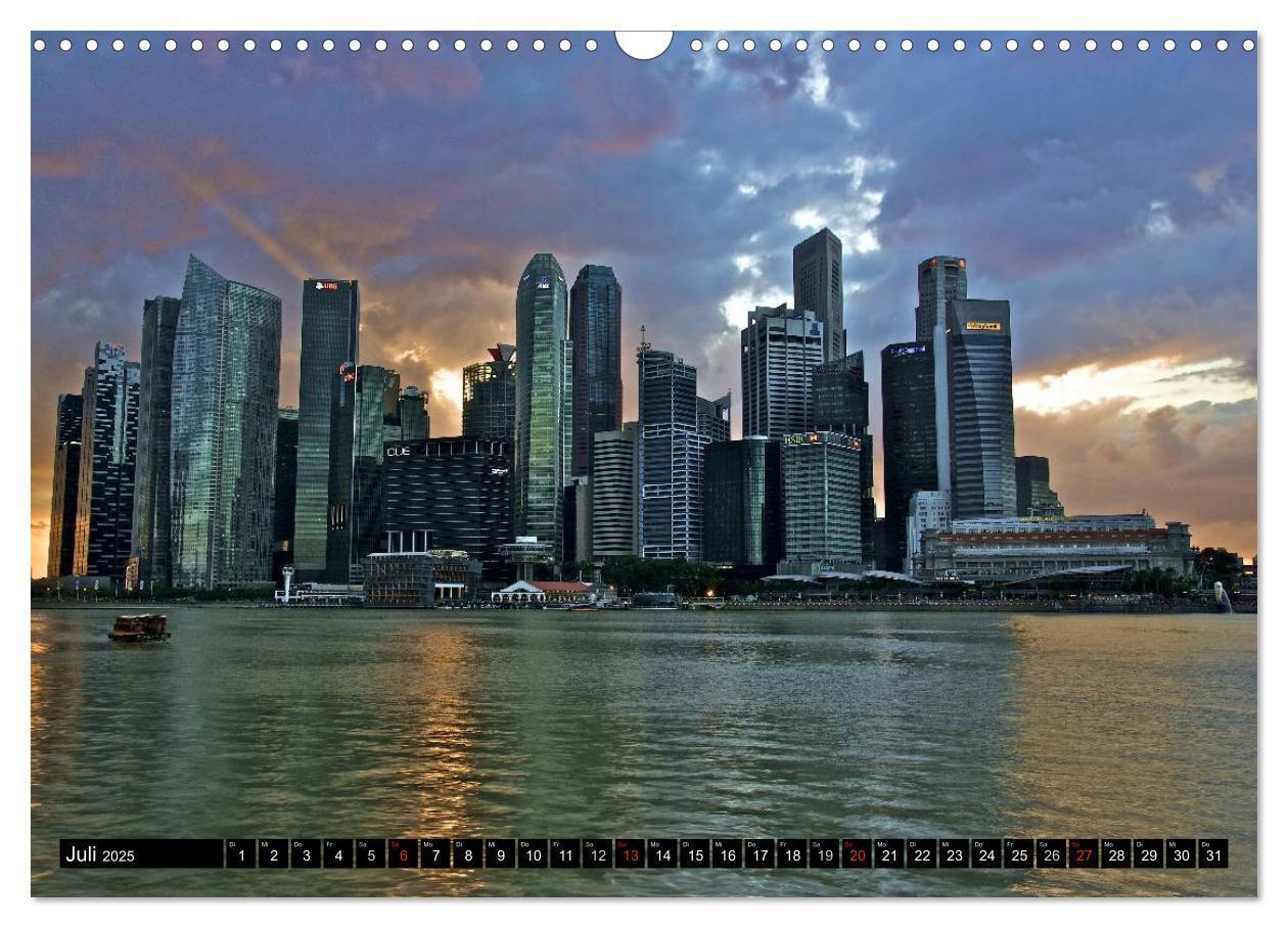 Bild: 9783435522170 | Singapur - Einzigartige Skylines (Wandkalender 2025 DIN A3 quer),...