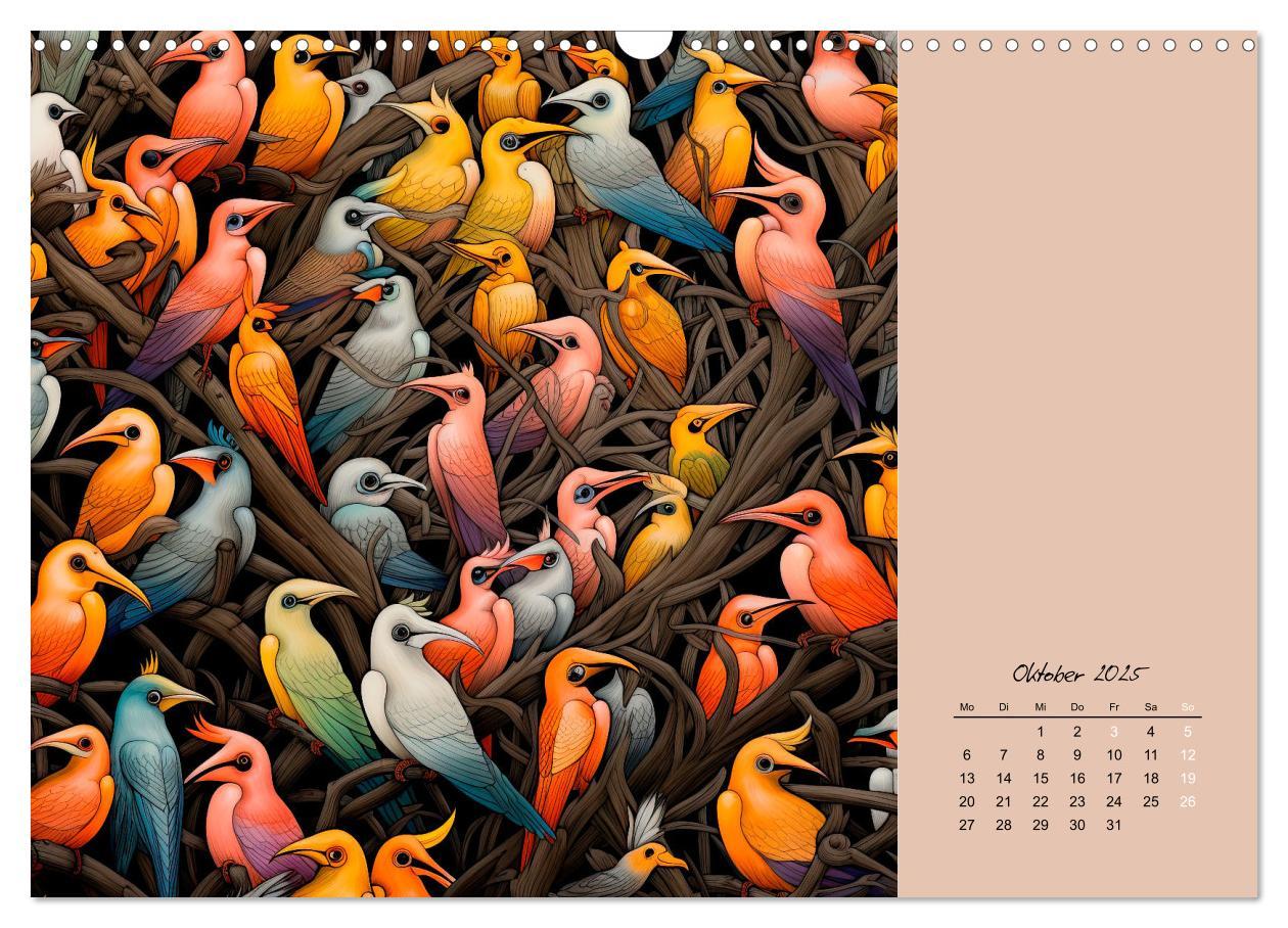 Bild: 9783383843747 | Tierisches Gewimmel (Wandkalender 2025 DIN A3 quer), CALVENDO...