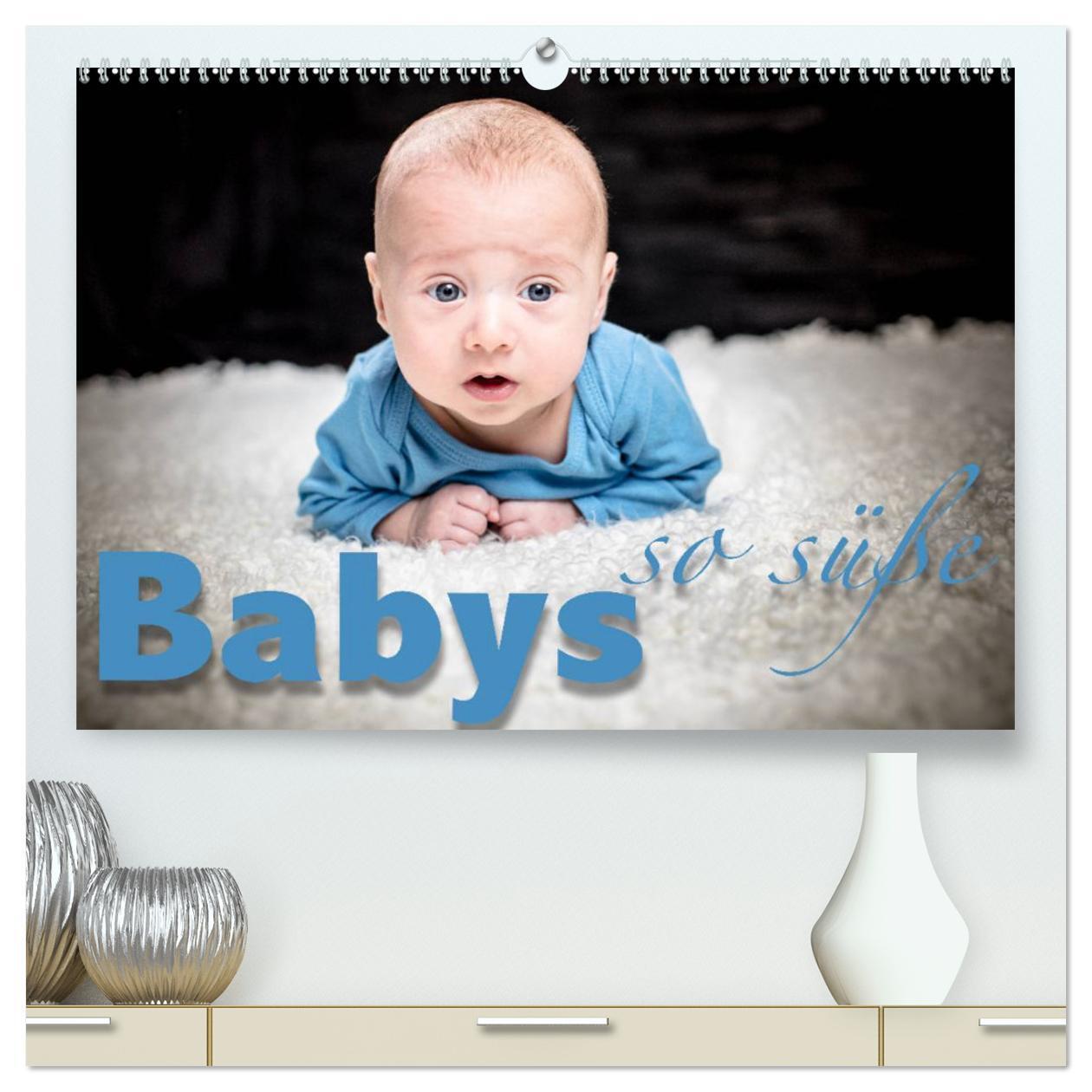 Cover: 9783383308147 | Babys - so süße (hochwertiger Premium Wandkalender 2024 DIN A2...