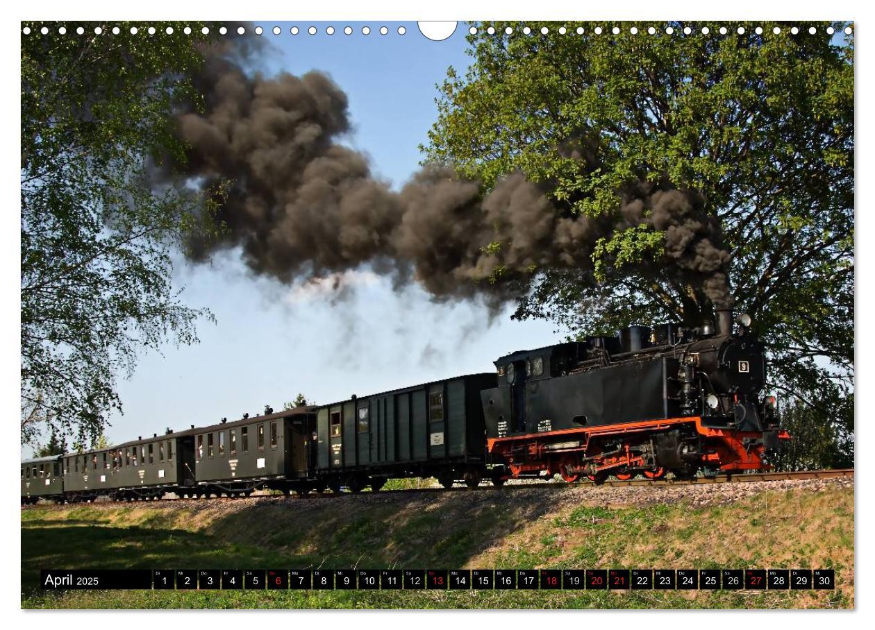 Bild: 9783435686971 | Schmalspurbahnen in Sachsen Anhalt (Wandkalender 2025 DIN A3 quer),...