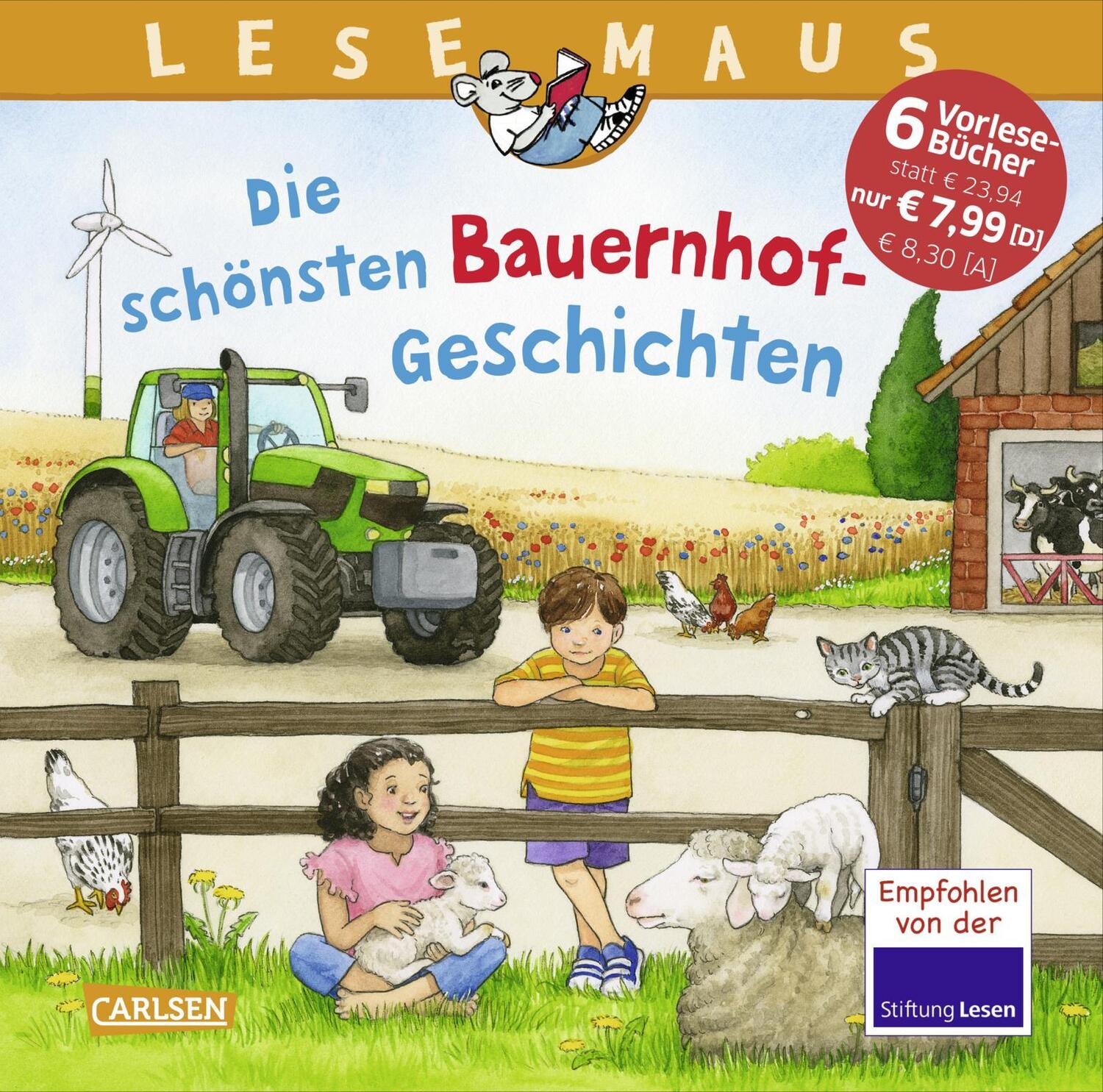 Cover: 9783551681140 | LESEMAUS Sonderbände: Die schönsten Bauernhof-Geschichten | Buch