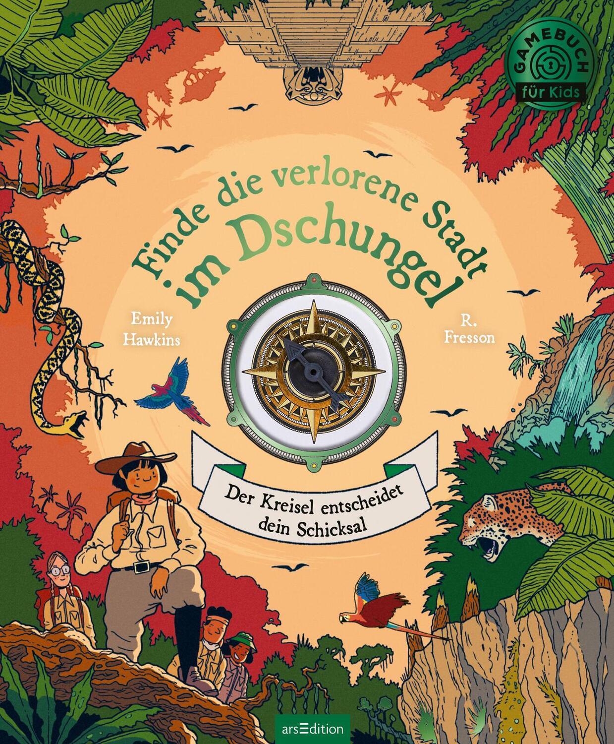 Bild: 9783845853734 | Finde die verlorene Stadt im Dschungel | Emily Hawkins | Buch | 64 S.