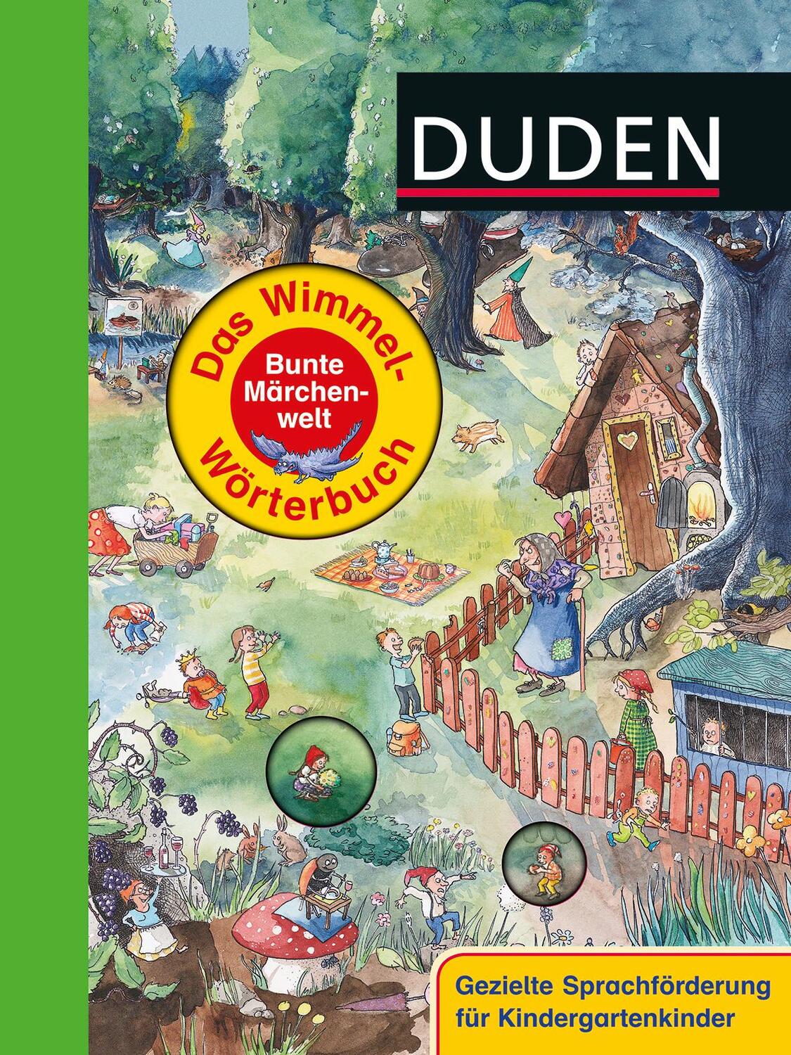 Cover: 9783737330510 | Duden - Das Wimmel-Wörterbuch - Bunte Märchenwelt | Buch | Deutsch