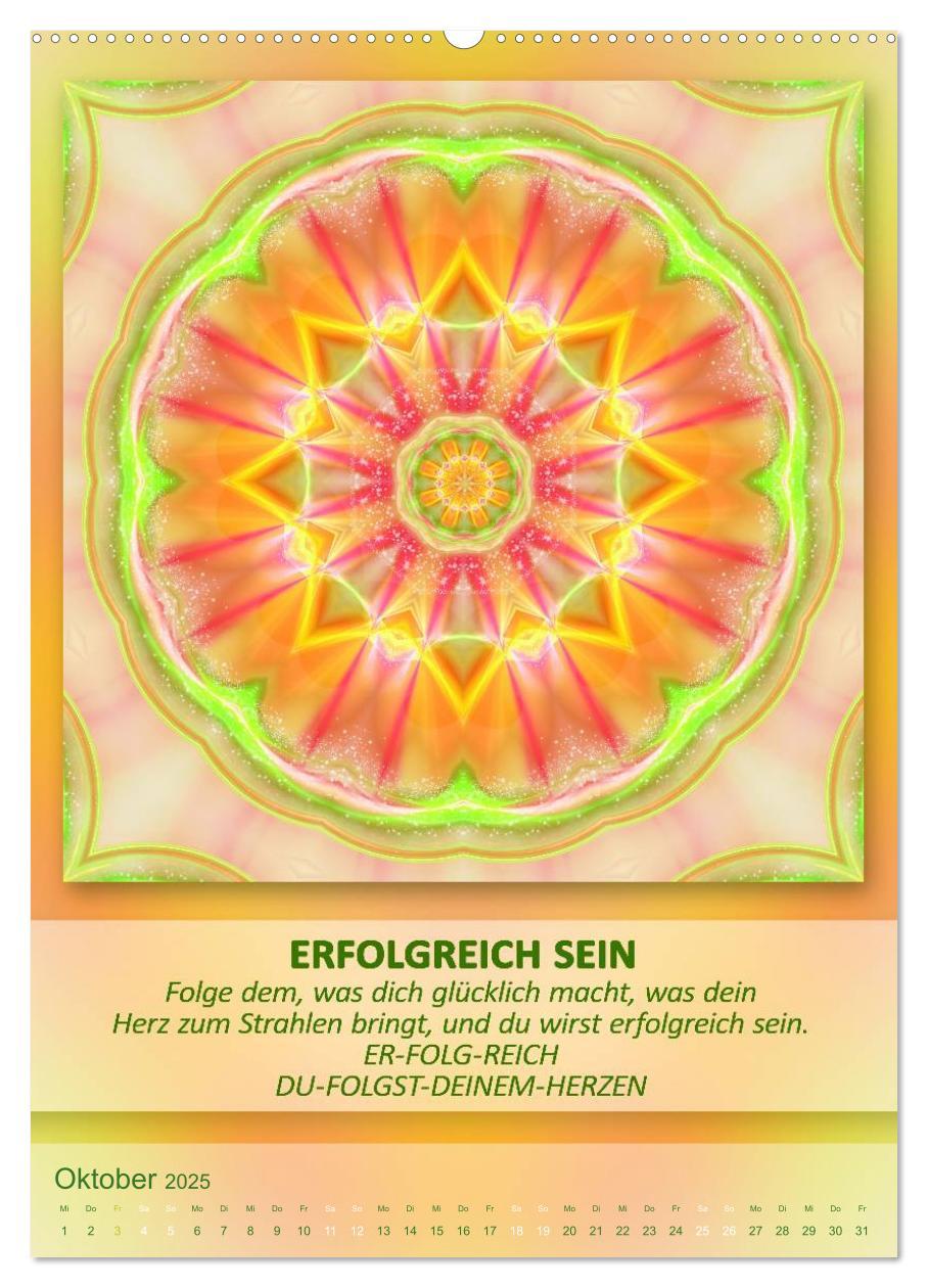 Bild: 9783457085783 | Light Energy Mandalas - Kalender - Vol. 1 (Wandkalender 2025 DIN A2...