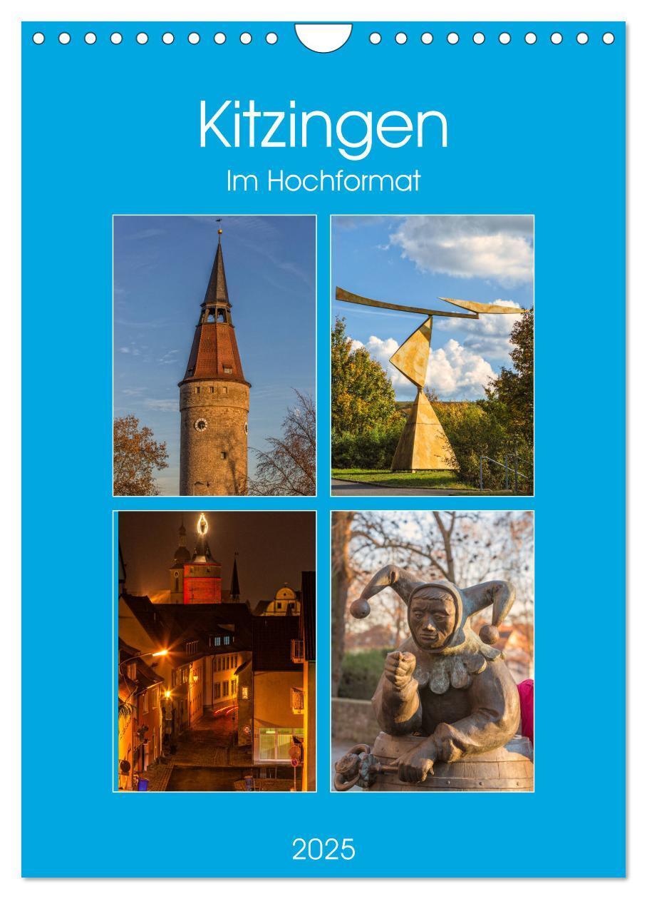 Cover: 9783435989348 | Kitzingen im Hochformat (Wandkalender 2025 DIN A4 hoch), CALVENDO...