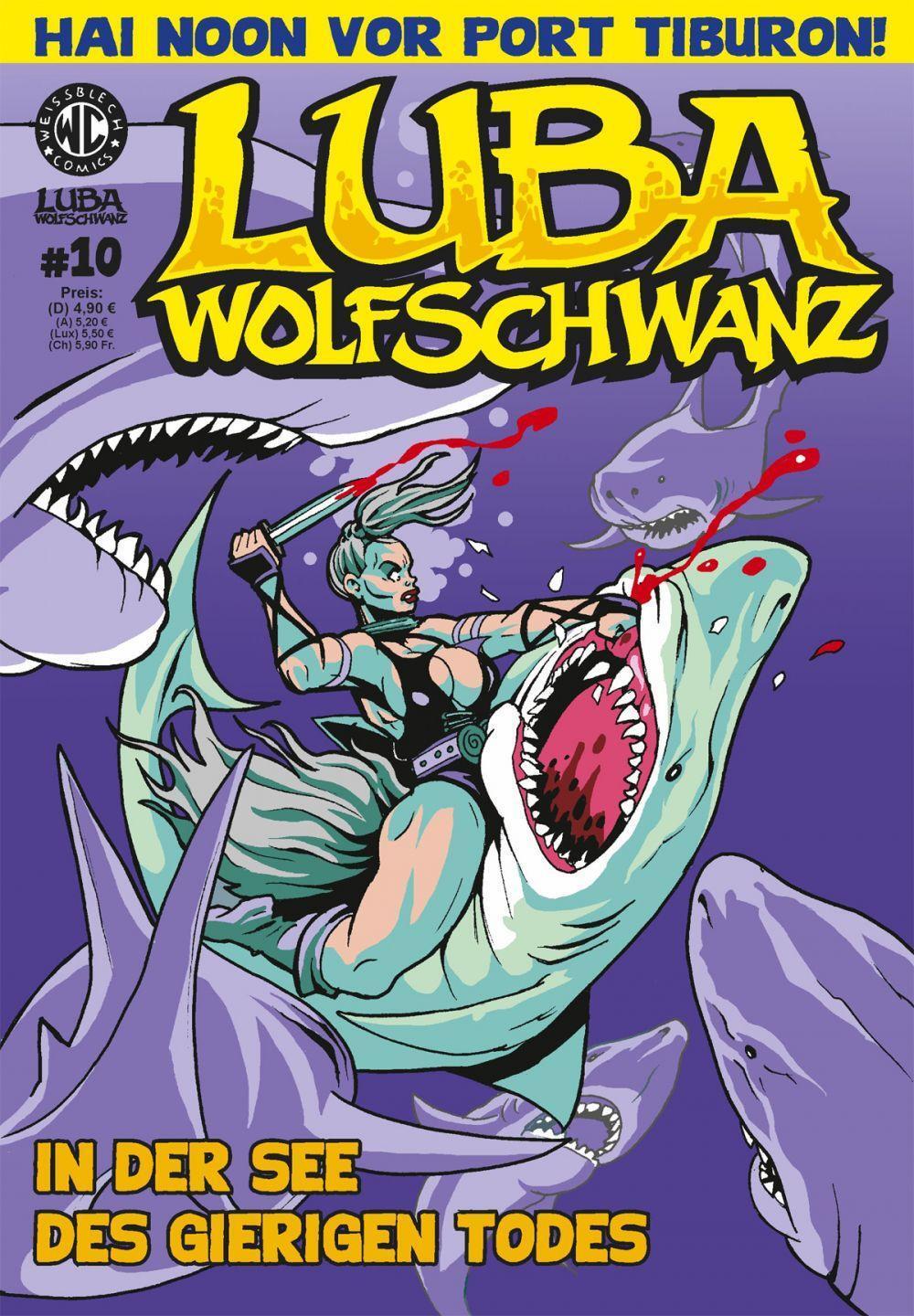 Cover: 9783869591162 | Luba Wolfschwanz 10 | In der See des gierigen Todes | Levin Kurio